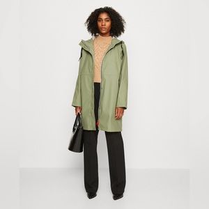 Hunter Rain Parka Oversized  lichen green size XL